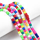 Handmade Polymer Clay Beads Strands(X-CLAY-N008-061-10)-6