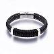 Leather Cord Bracelets(BJEW-E345-09P)-1