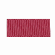 High Dense Polyester Grosgrain Ribbon, Christmas Ribbon, Medium Violet Red, 1-1/2 inch(38.1mm), about 100yards/roll(OCOR-S112-J-23)
