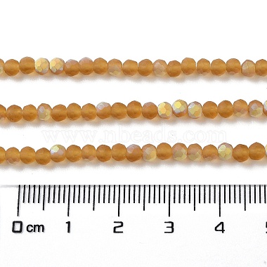 imitation jade perles de verre brins(EGLA-A034-T3mm-MB04)-5