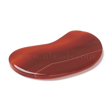 Dyed & Heated Natural Agate Gua Sha Boards(AJEW-H112-02)-3