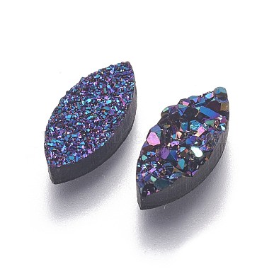 Imitation Druzy Gemstone Resin Beads(RESI-L026-E)-2