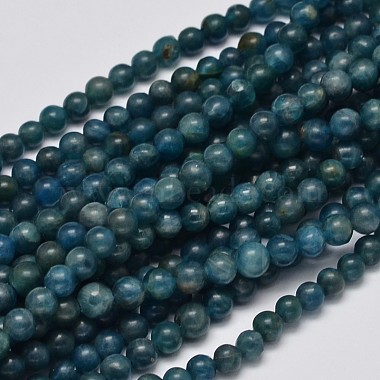 4mm Round Apatite Beads