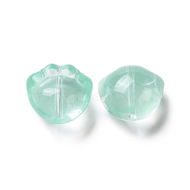 Perles de verre peintes par pulvérisation transparent(GLAA-I050-05J)-2
