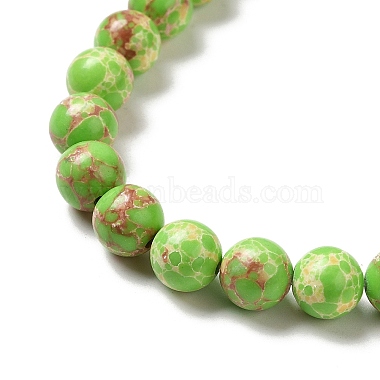 Synthetic Imperial Jasper Dyed Beads Strands(G-P507-01A-04)-4