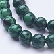 Synthetic Malachite Beads Strands(G-D855-02-8mm)-3