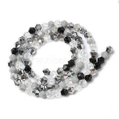 Electroplate Glass Beads Strands(EGLA-D018-02C)-2