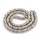 Electroplate Non-magnetic Synthetic Hematite Beads Strands(G-N0322-01C)-2