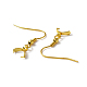 304 Edelstahl Ohrhaken(X-STAS-WH0035-14G)-1