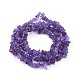 Natural Amethyst Beads Strands(F014)-2