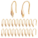 12Pcs Brass Micro Pave Cubic Clear Zirconia Earring Hooks(KK-DR0001-24)-1