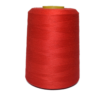 40S/2 Machine Embroidery Thread, Polyester Sewing Thread, Red, 10.3x8.2cm, about 8800yards/roll