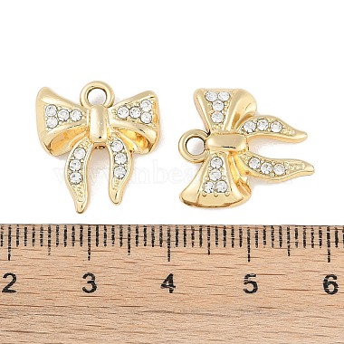 Alloy Rhinestone Pendants(FIND-M018-20G)-3