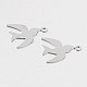 Bird 316 Surgical Stainless Steel Filigree Charms(X-STAS-M258-11)-2