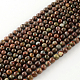Round Natural Brecciated Jasper Beads Strands(G-R339-06)-1