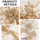 3d fleur polyester broderie coudre sur des appliques(PATC-WH0008-48C)-6