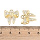 Alloy Rhinestone Pendants(FIND-M018-20G)-3