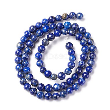 Blue Round Lapis Lazuli Beads