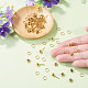 20Pcs Brass Ball Post Ear Studs(KK-TA0008-99)-6