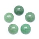 Natürlichen grünen Aventurin Cabochons(G-P393-R15-8MM)-1