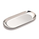 Oval 430 Stainless Steel Jewelry Display Plate(STAS-P289-03P)-1