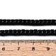 undurchsichtige einfarbige Glasperlenstr&auml;nge(GLAA-N026-2x4mm-11)-4