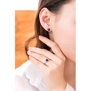 Cabochons en lapis lazuli naturel(G-PH0019-06)-6
