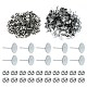 100Pcs 304 Stainless Steel Stud Earring Findings(STAS-YW0001-43C)-1