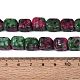 rubis naturel en perles zoisite brins(G-Q608-10J)-5