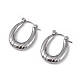 Boucles d'oreilles créoles en acier inoxydable anti-ternissement 304 pour femmes(EJEW-I284-14P)-1