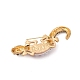 Lizard Alloy Crystal AB Rhinestone Brooches with Resin(JEWB-I034-26G-03)-2