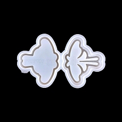 Quicksand Molds, Food Grade Silicone Shaker Molds, for UV Resin, Epoxy Resin Craft Making, Butterfly Pattern, 81x133mm(SIMO-PW0005-07F)