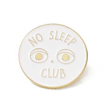 Creative Enamel Pin, Gold Plated Badge for Backpack Clothes, Face Pattern, 28x1.6mm