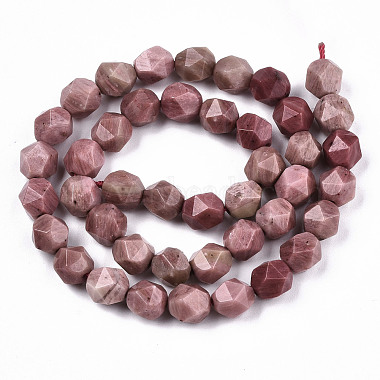 Natural Rhodochrosite Beads Strands(X-G-S368-015B)-2