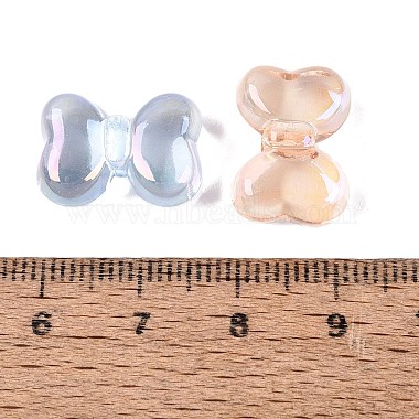 UV Plating Transparent Acrylic Beads(OACR-N160-43)-3
