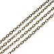 3.28 Feet Brass Cable Chains(X-CHC-T008-06B-AB)-1