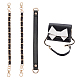 WADORN 3Pcs 2 Style PU Leather Shoulder Strap Bag Chain Straps(FIND-WR0009-26)-1