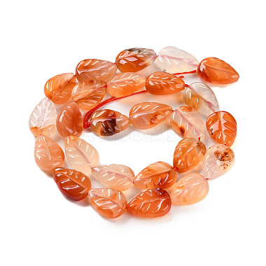 Natural Agate Carved Beads Strands(G-H024-B01-01)-3