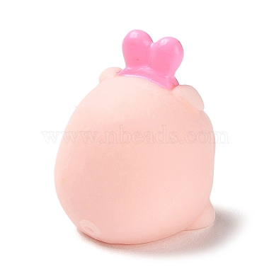 Resin Pig Figurines Ornament(DJEW-Z003-01A)-2