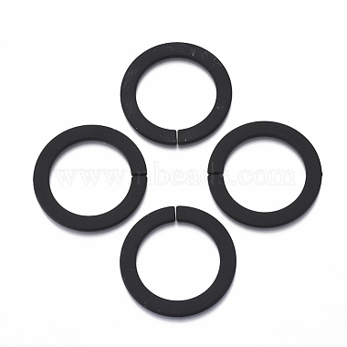 Black Ring Plastic Quick Link Connectors