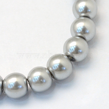 Baking Painted Glass Pearl Bead Strands(HY-Q003-3mm-34)-2