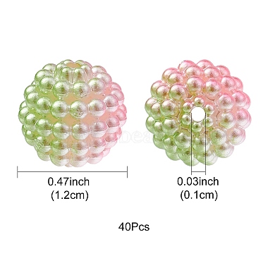 Imitation Pearl Acrylic Beads(OACR-FS0001-42B)-5