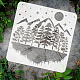PET Hollow Out Drawing Painting Stencils(DIY-WH0391-0699)-3