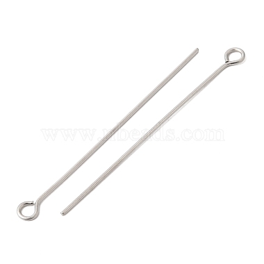 変色しない304ステンレススチール製アイピン(X-STAS-R045-45mm)-2