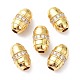 Brass Micro Pave Cubic Zirconia Beadsong-Lasting Plated(ZIRC-P089-23B-G)-2