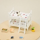 Деревянная детская двухъярусная кровать(PW-WG88645-01)-2