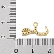 Rack Plating Brass Micro Pave Clear Cubic Zirconia Pendants(KK-A224-03Q-G)-3