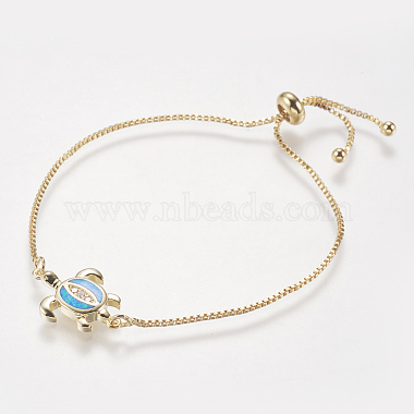 Blue Brass Bracelets