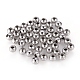 304 Stainless Steel Hollow Round Seamed Beads(STAS-R032-4mm)-1