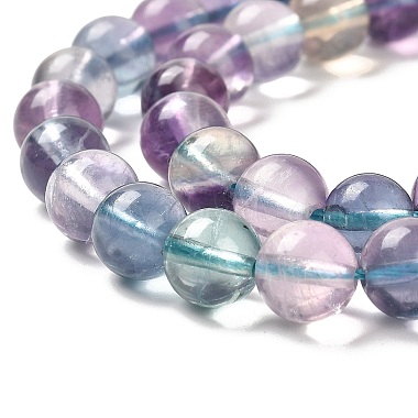 Natural Fluorite Beads Strands(G-K345-B02-02)-4